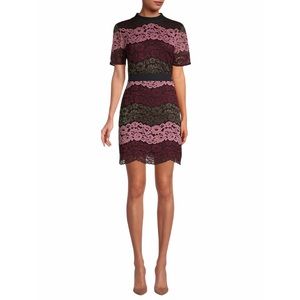 Ted Baker Jaseyy Multicolor Lace Dress